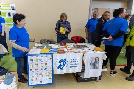 Dan zdravja 2025 Društvo gluhih in naglušnih